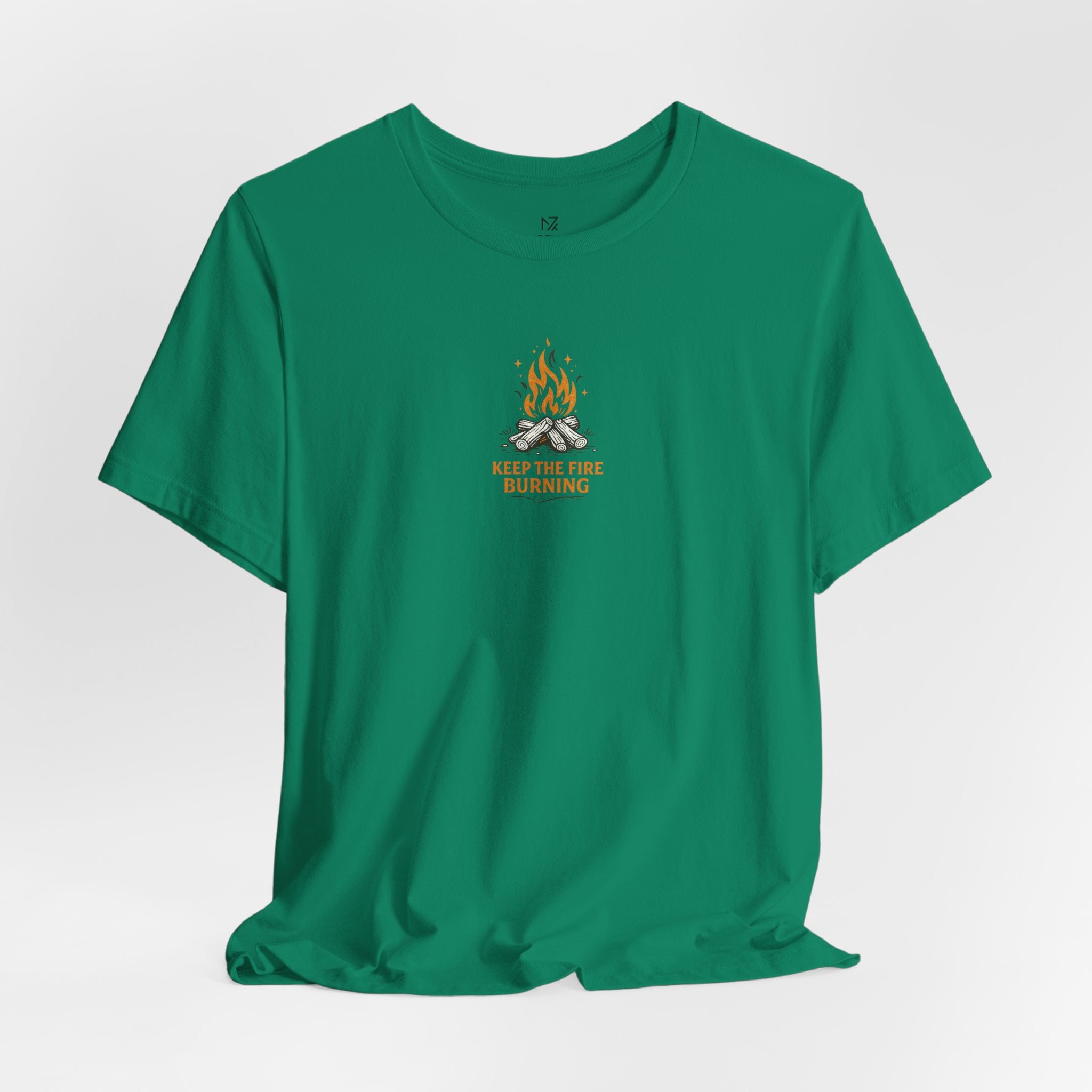 T-Shirt — Keep The Fire Burning Campfire Graphic Tee