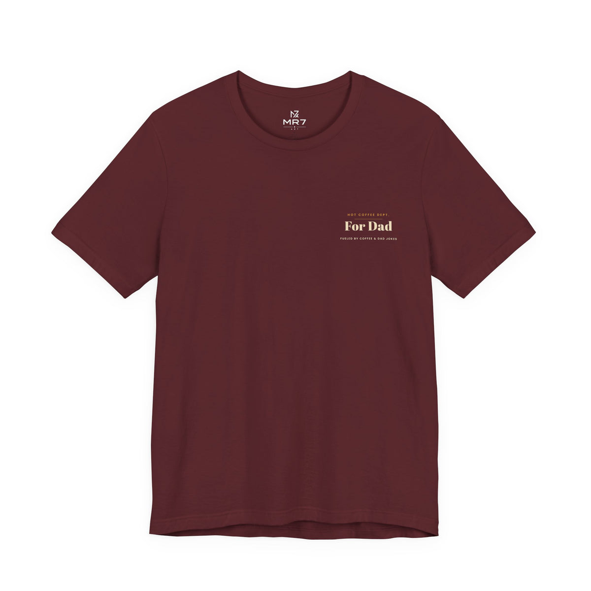 Dad Gift Tee | Vintage Thermos Badge, Minimal Chest Print