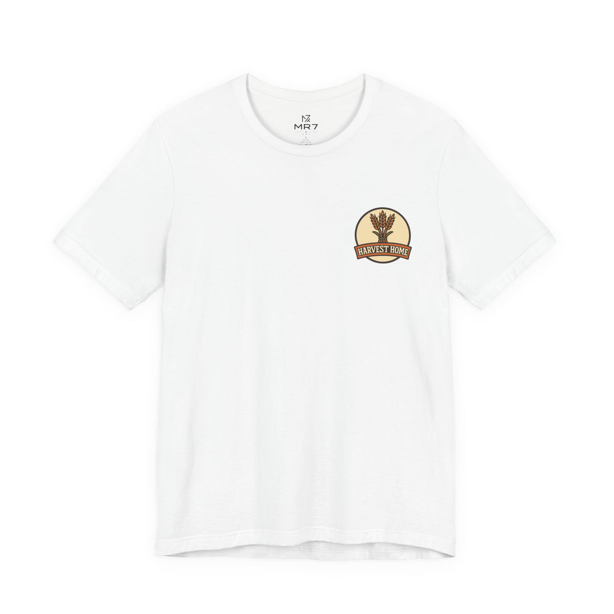 Thanksgiving Tee | Harvest Home Badge, Small Chest Print