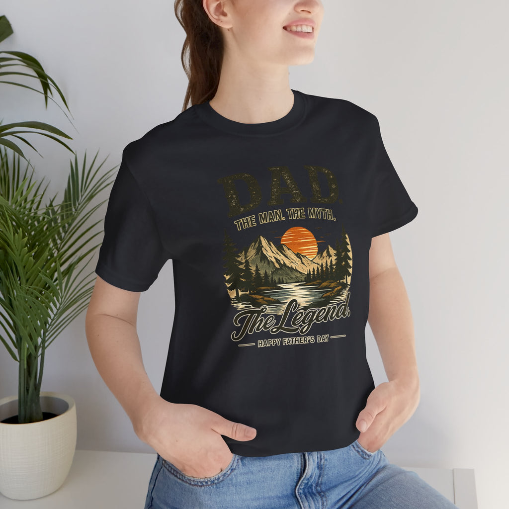 Dad The Man The Myth The Legend T-Shirt — Father’s Day Vintage Outdoor Tee