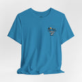 Fishing T-Shirt - "Cast Away" Graphic Tee with Sunset & Bass