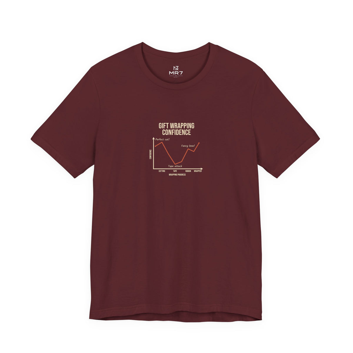 Funny Graph Shirt Tee | Small Chest Print, Gift For Gifters