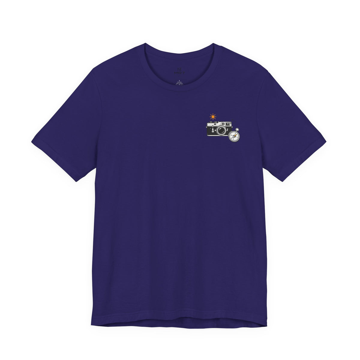 Retro Camera Tee | Minimal Chest Print Photography Shirt