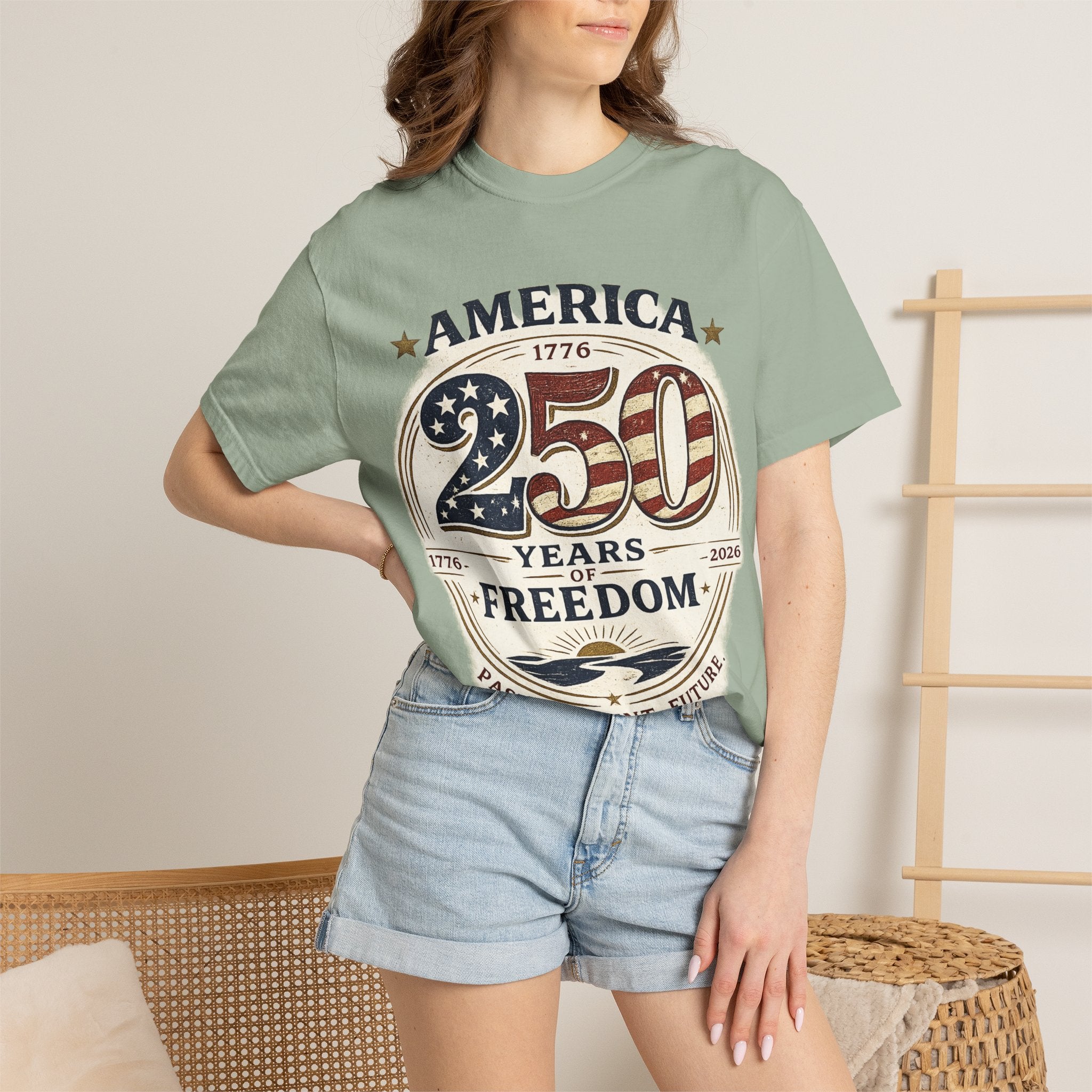 America 250 Years of Freedom T-shirt | 1776 2026 Patriotic Tee