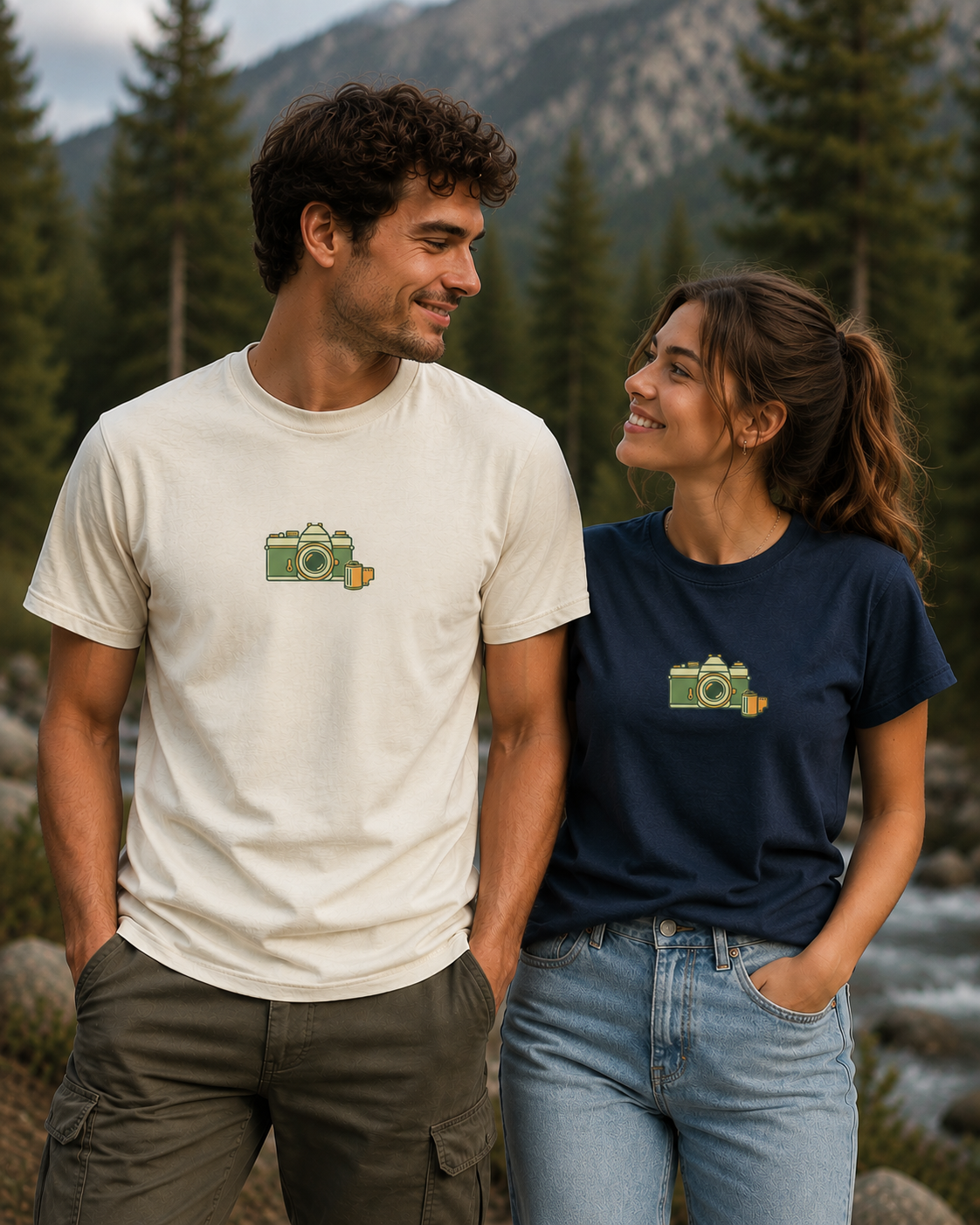 Retro Film Camera tee | Vintage camera illustration t-shirt