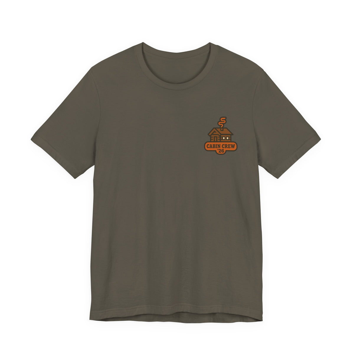 Matching Cabin Crew Tee | Family Cabin Shirts, Small Chest Print