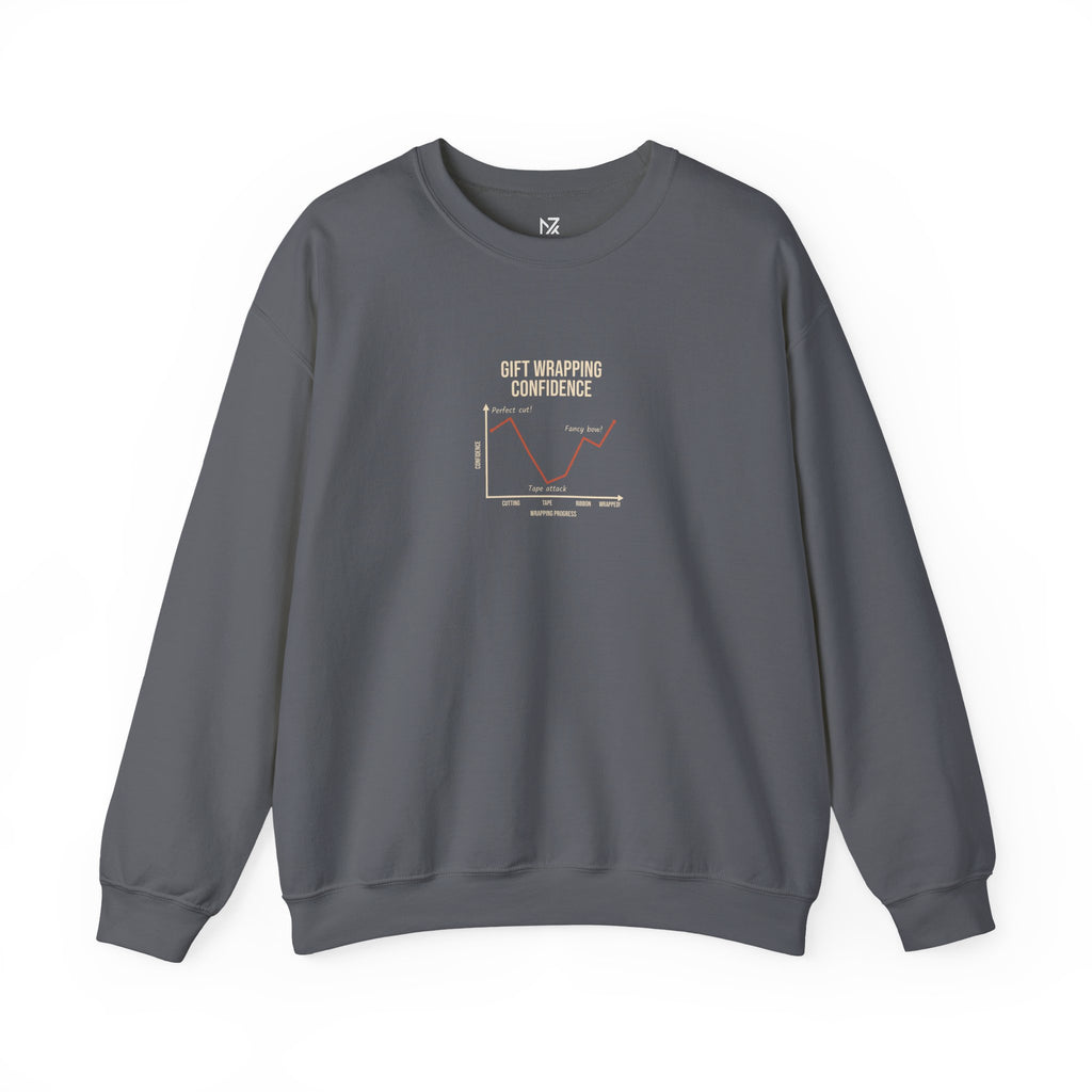 Funny Graph Shirt Sweatshirt | Small Chest Print, Gift For Gifters