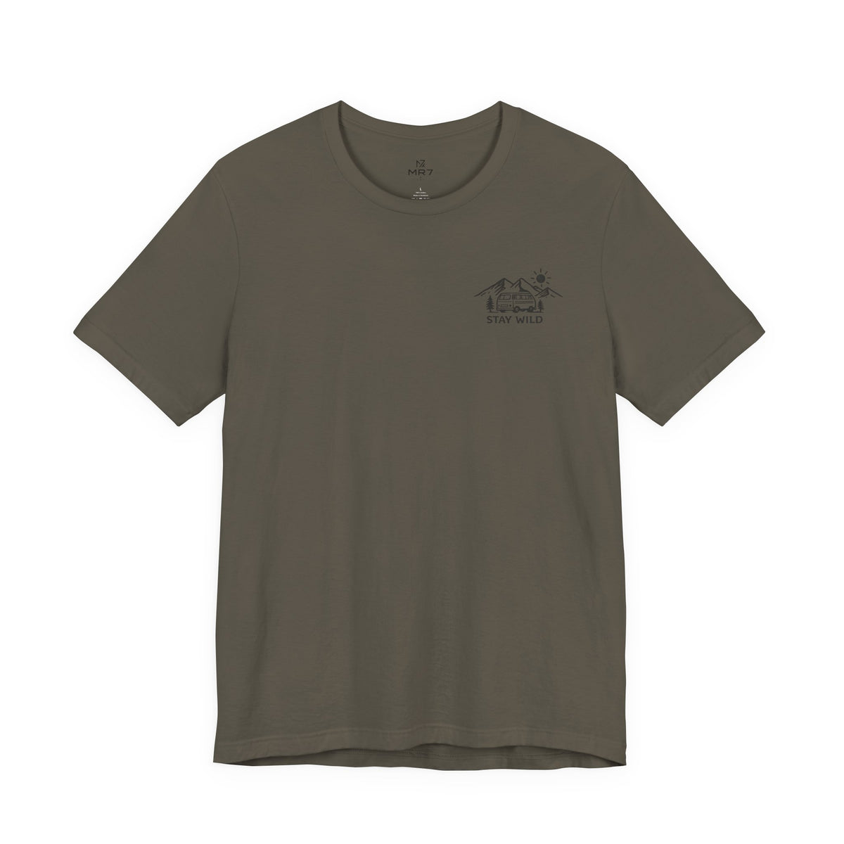 Mountain Landscape tee | Stay Wild, Outdoor Adventure Shirt