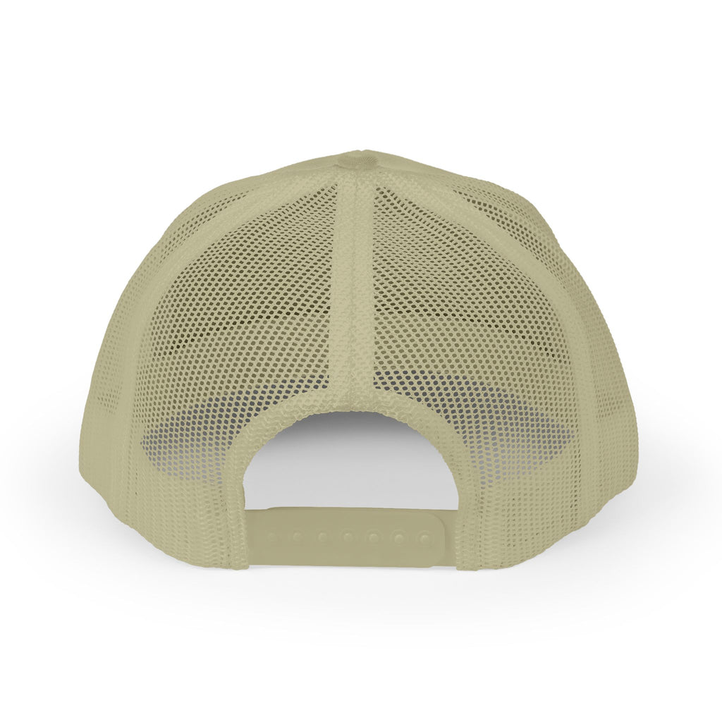 Wander Often Trucker Hat, Vintage Line Art Outdoor Cap, Mesh Back Snapback, Hiking Camping Gift