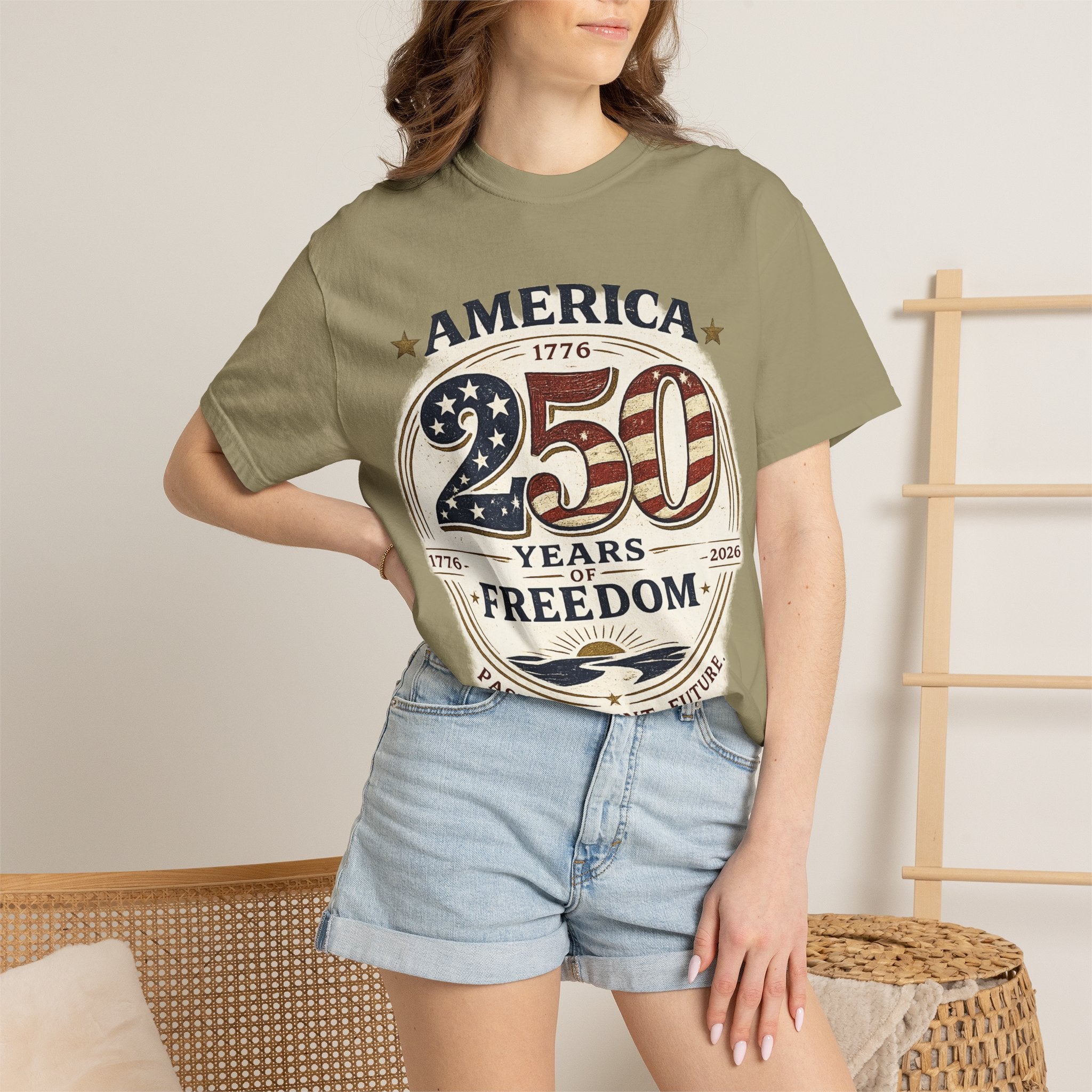 America 250 Years of Freedom T-shirt | 1776 2026 Patriotic Tee