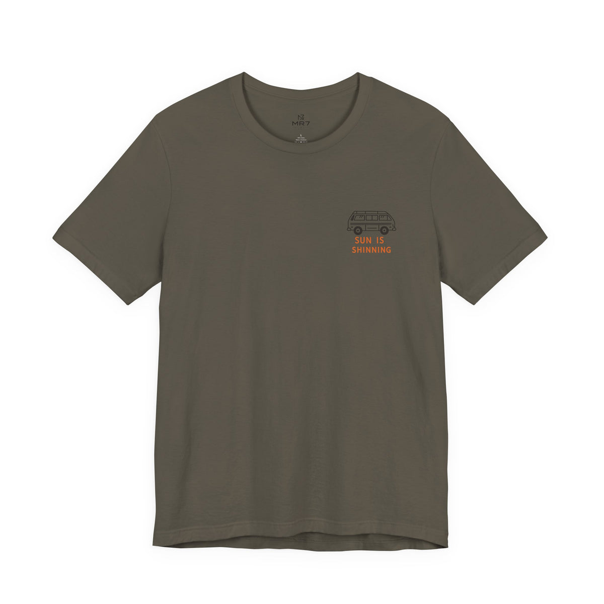 Surf Van Illustration Tee | Surfing Camper Graphic T-Shirt