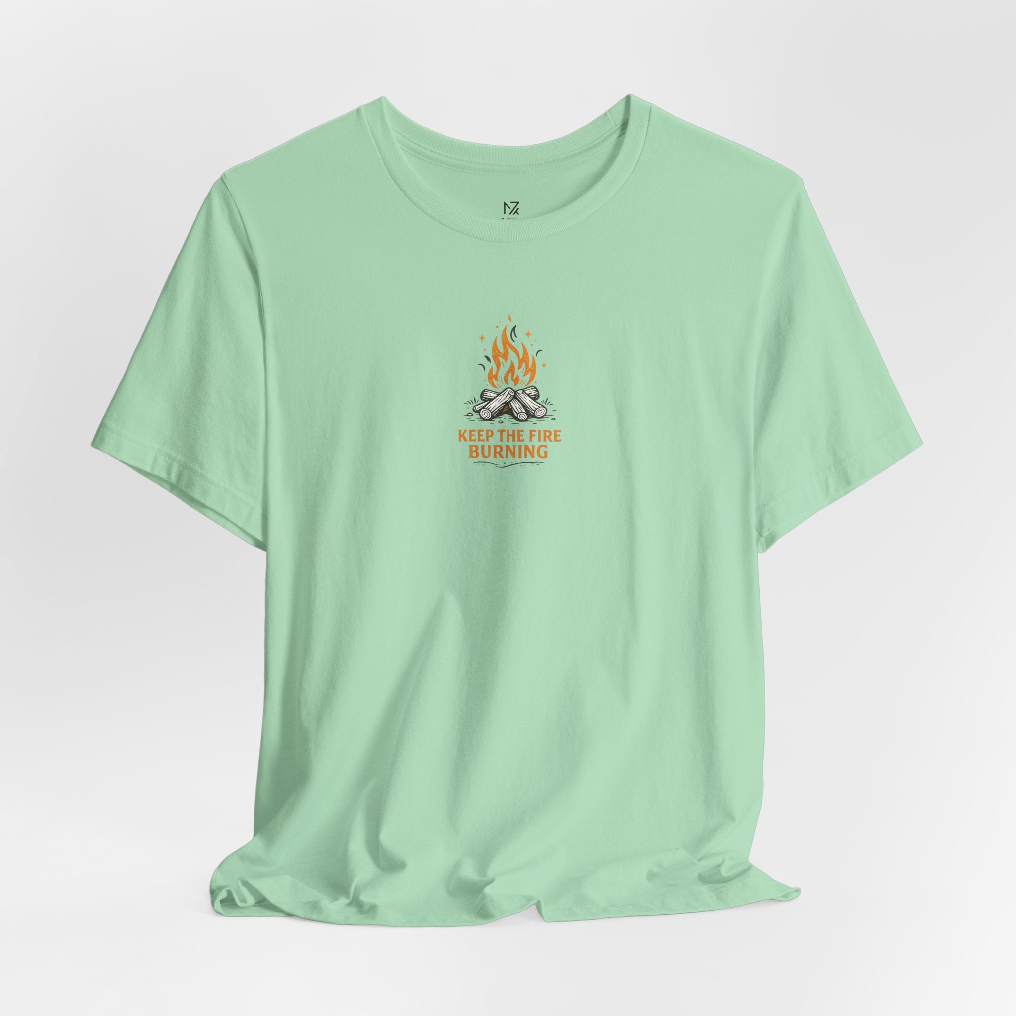 T-Shirt — Keep The Fire Burning Campfire Graphic Tee