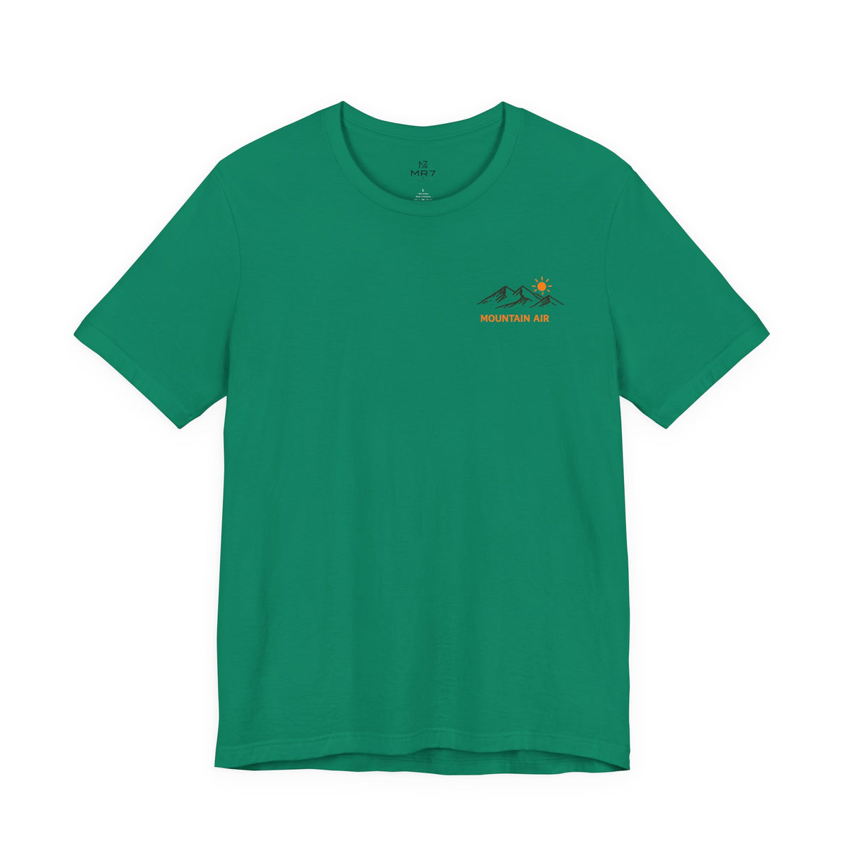 Mountain Sunrise Tee | Minimal Mountain Outline with Rising Sun