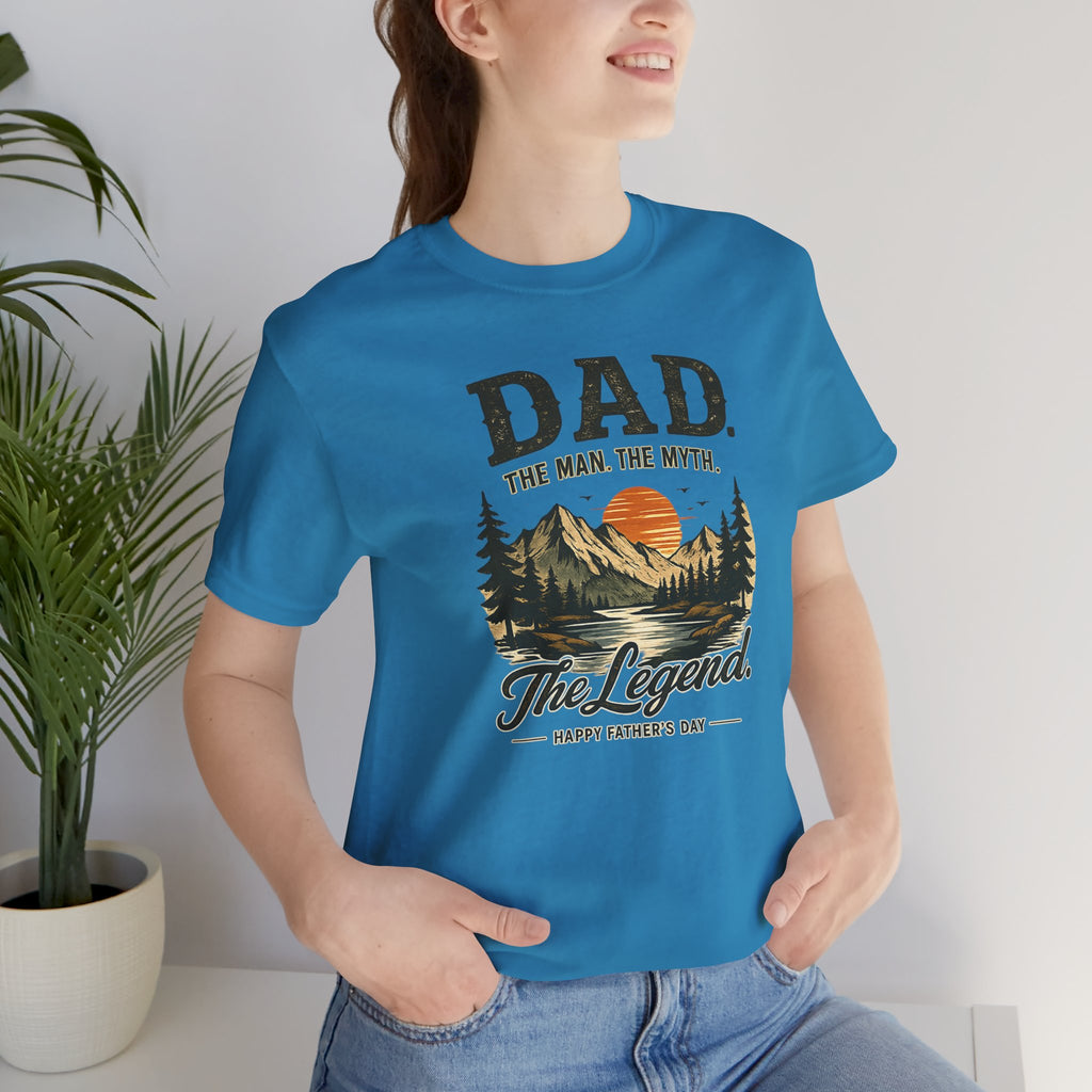Dad The Man The Myth The Legend T-Shirt — Father’s Day Vintage Outdoor Tee