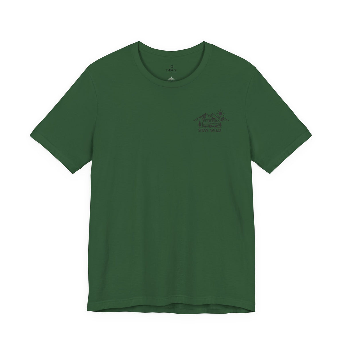 Mountain Landscape tee | Stay Wild, Outdoor Adventure Shirt