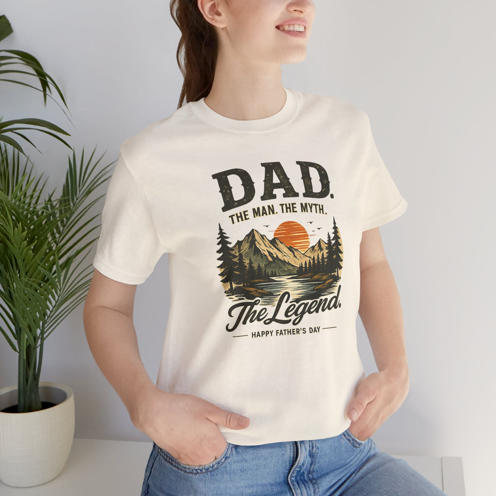 Dad The Man The Myth The Legend T-Shirt — Father’s Day Vintage Outdoor Tee