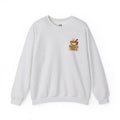 Friendsgiving Sweatshirt | Shared Table Emblem, Small Chest Print