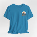 Peak Mountain Tee — Retro Sunrise Hiking T-Shirt