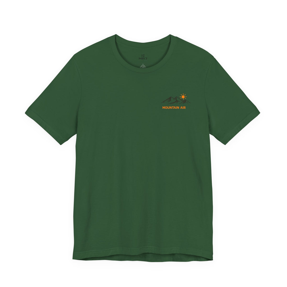 Mountain Sunrise Tee | Minimal Mountain Outline with Rising Sun