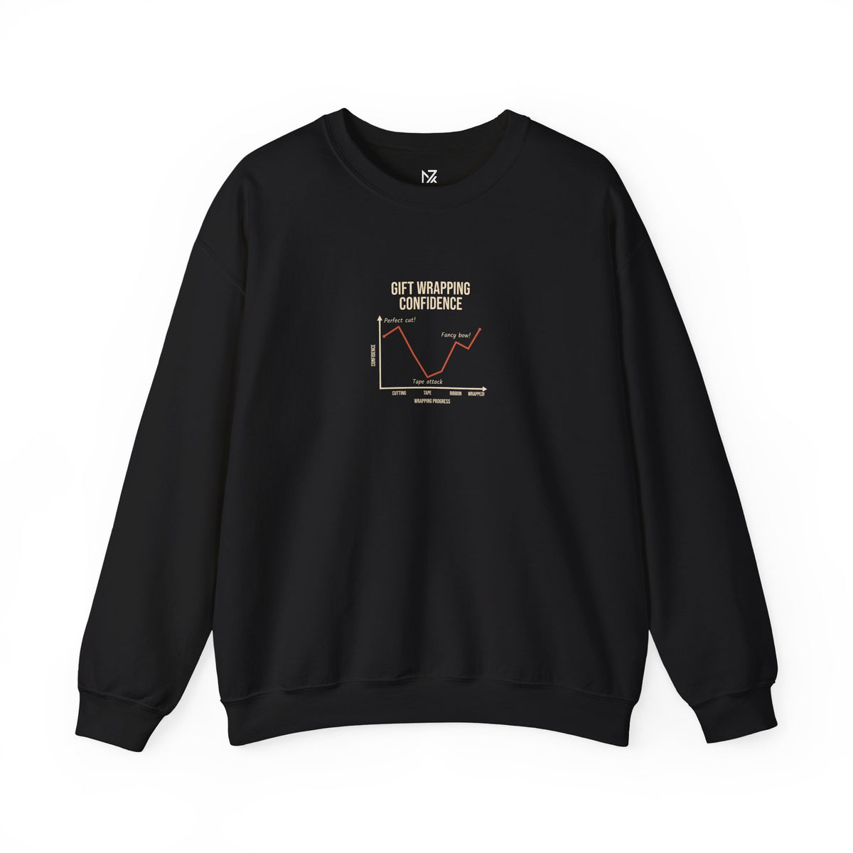 Funny Graph Shirt Sweatshirt | Small Chest Print, Gift For Gifters
