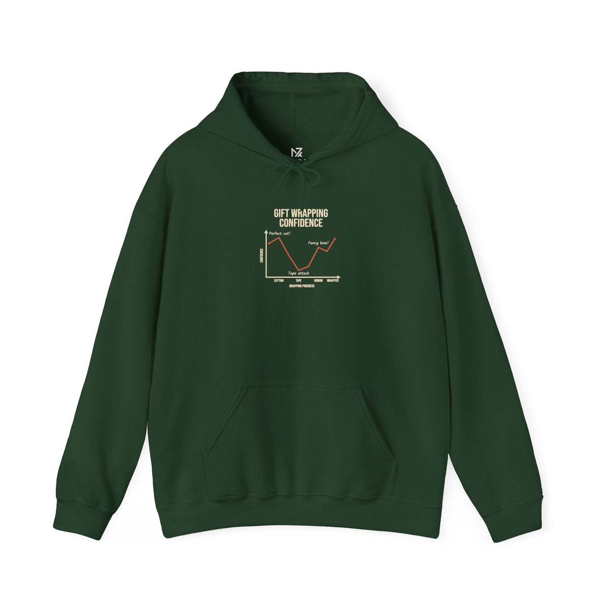 Funny Graph Shirt Hoodie | Small Chest Print, Gift For Gifters
