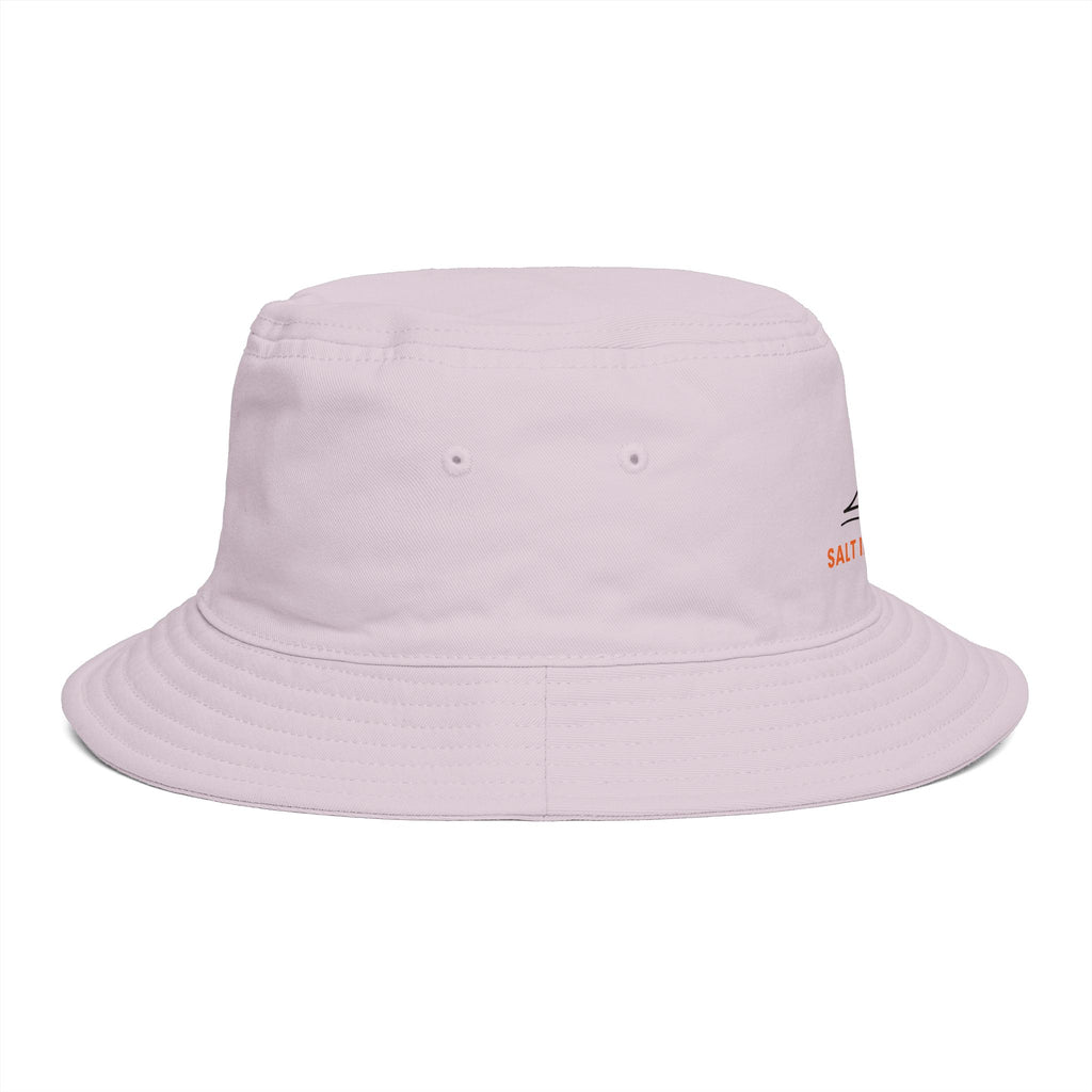 Salt In The Air Bucket Hat, Vintage Line Art Beach Hat, Cotton Summer Sun Hat, Surf Travel Gift