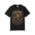 Vintage Lincoln Patriotic Shirt, A Nation United Tee, Abraham Lincoln Graphic T-Shirt, USA Flag Shirt, American History Tee, Civil War Shirt