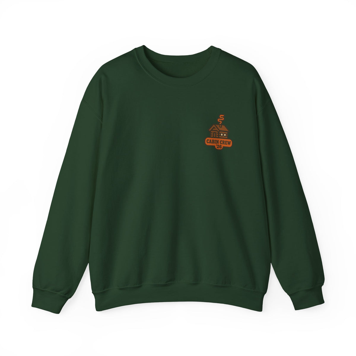 Matching Cabin Crew Sweatshirt | Family Cabin Shirts, Small Chest Print
