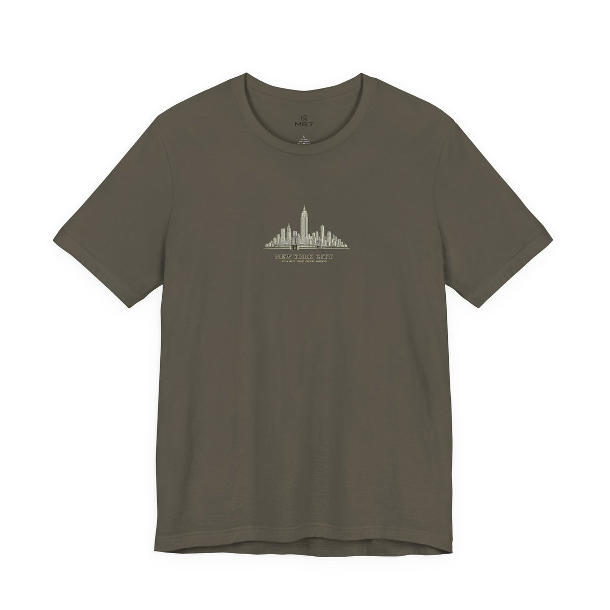 New York City skyline tee | Minimal NYC skyline T-Shirt