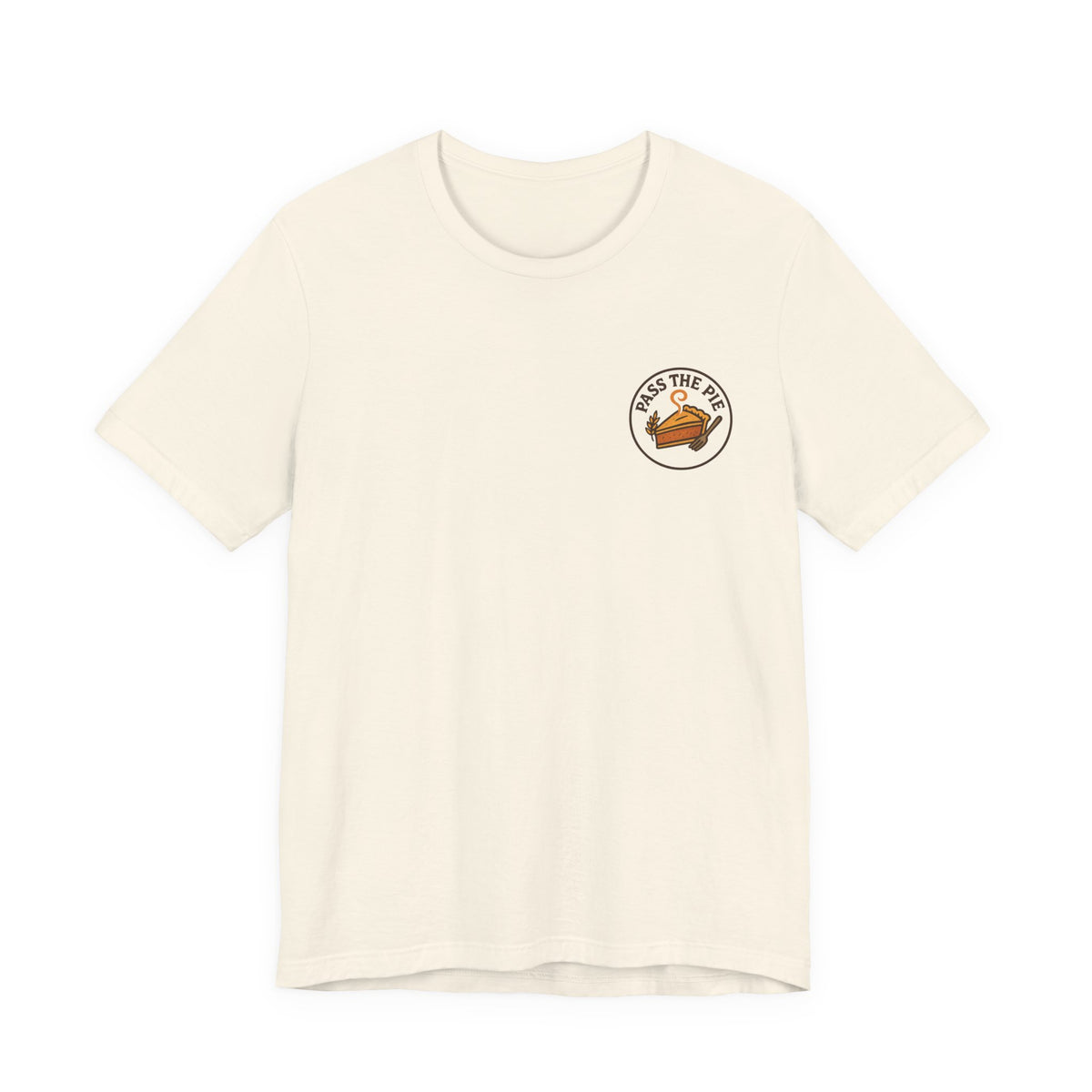 Friendsgiving Tee | Cozy Hostess Gift, Small Left-Chest Print