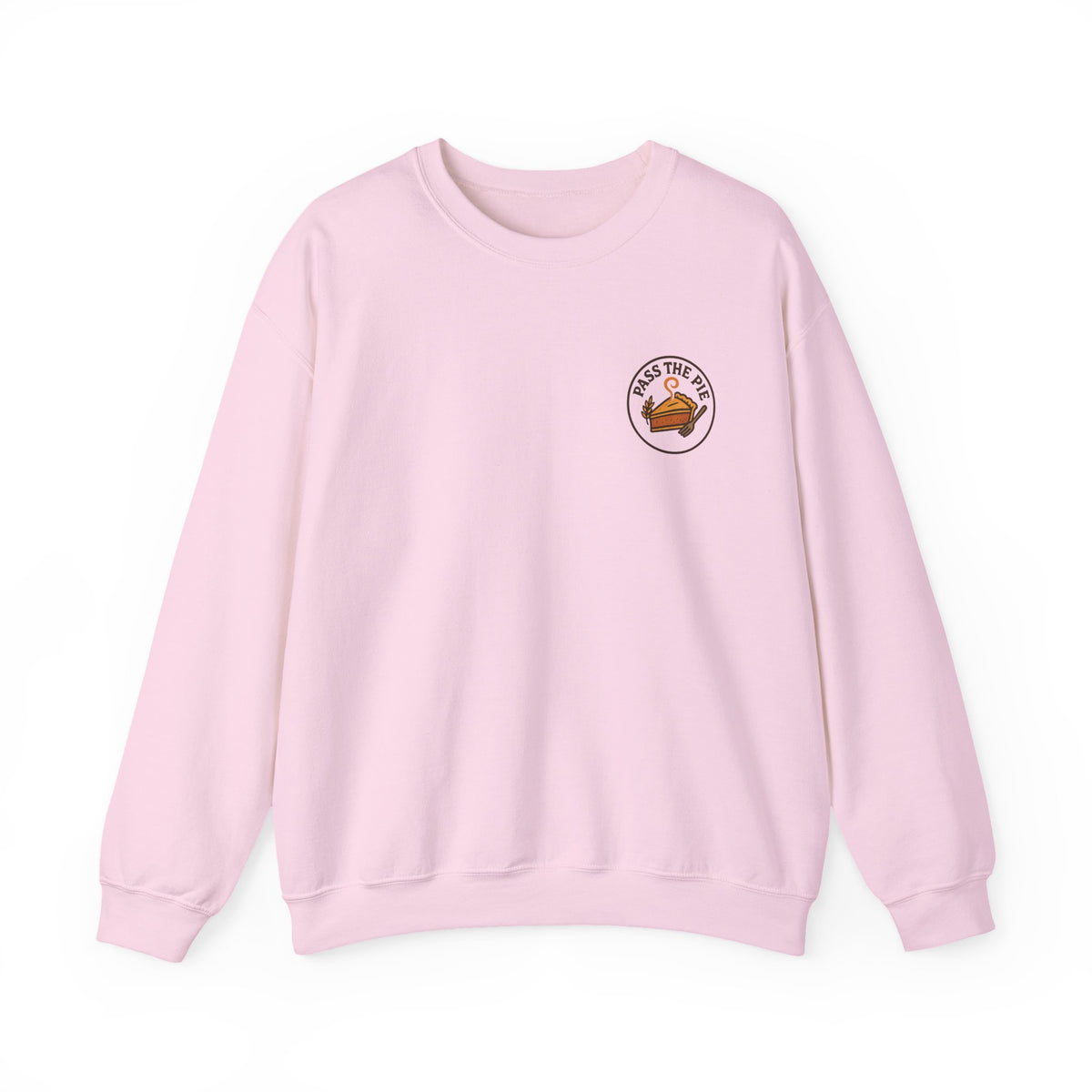 Friendsgiving Sweatshirt | Cozy Hostess Gift, Small Left-Chest Print