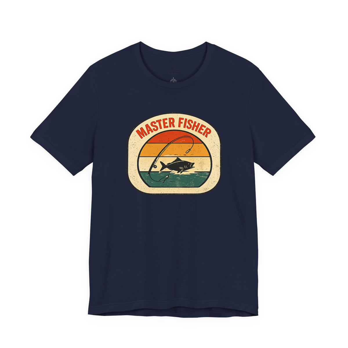 Master Fisher vintage sunset fishing T-Shirt | angler graphic tee