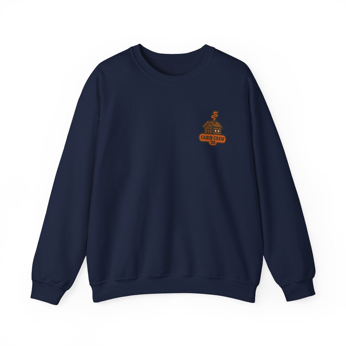 Matching Cabin Crew Sweatshirt | Family Cabin Shirts, Small Chest Print