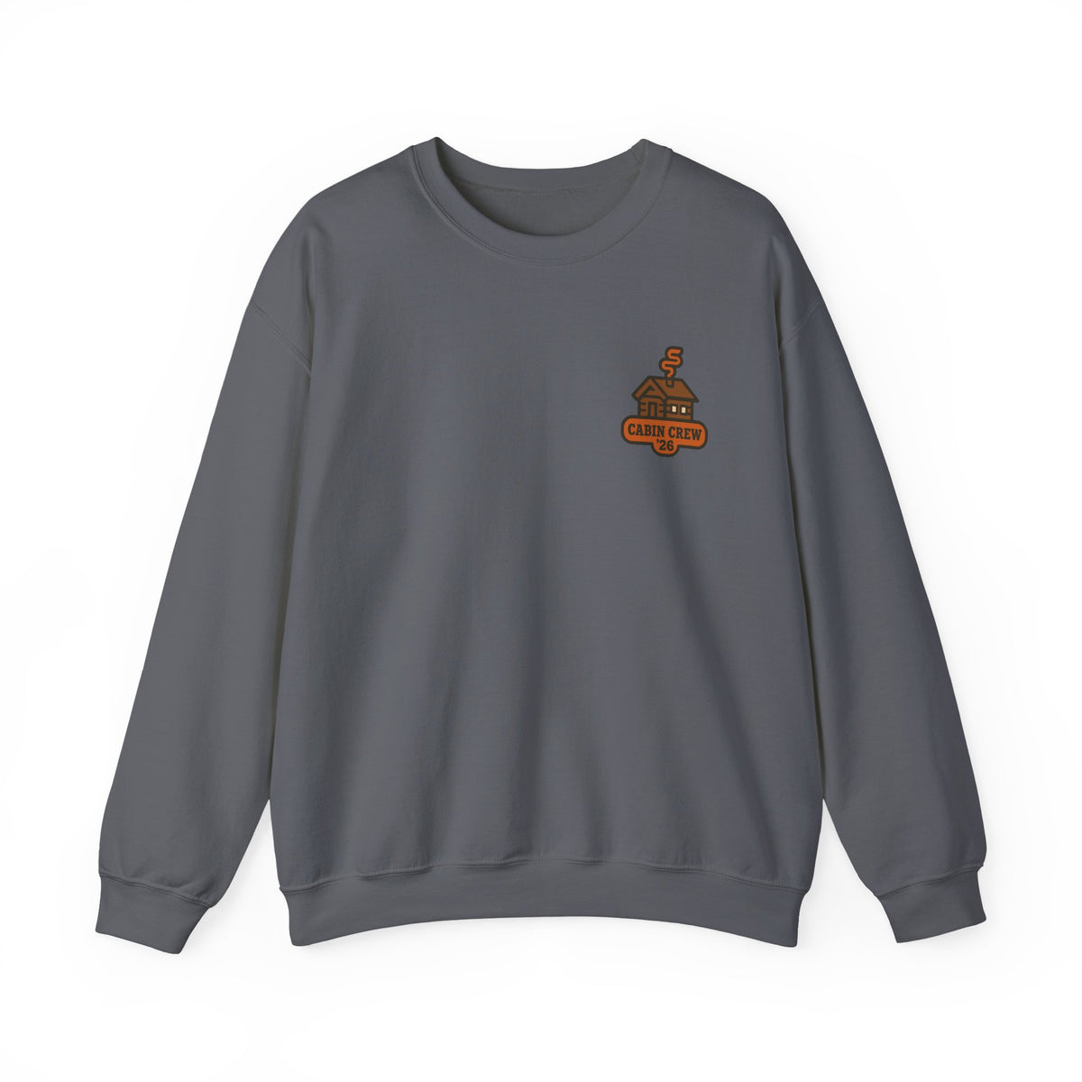 Matching Cabin Crew Sweatshirt | Family Cabin Shirts, Small Chest Print