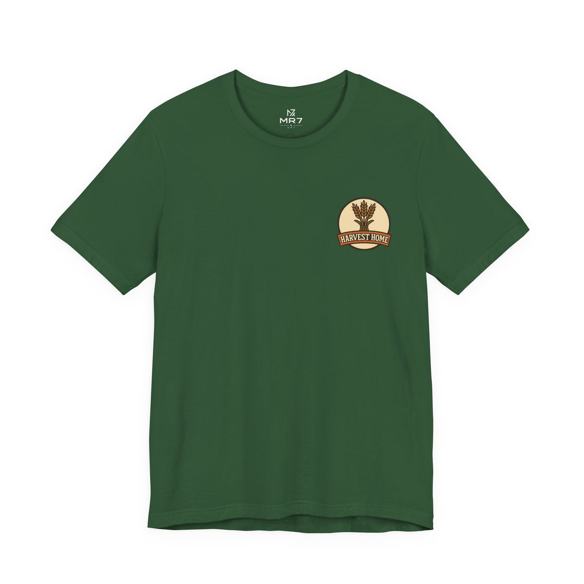 Thanksgiving Tee | Harvest Home Badge, Small Chest Print