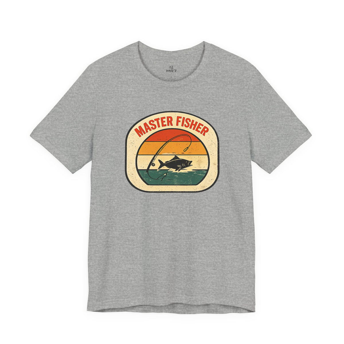 Master Fisher vintage sunset fishing T-Shirt | angler graphic tee