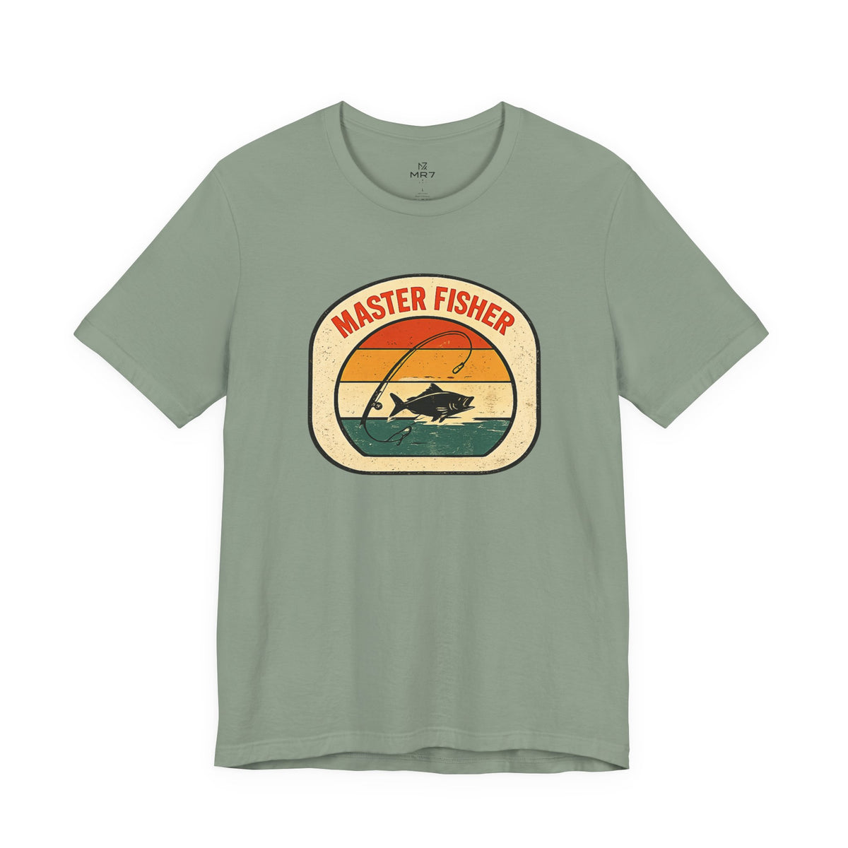 Master Fisher vintage sunset fishing T-Shirt | angler graphic tee