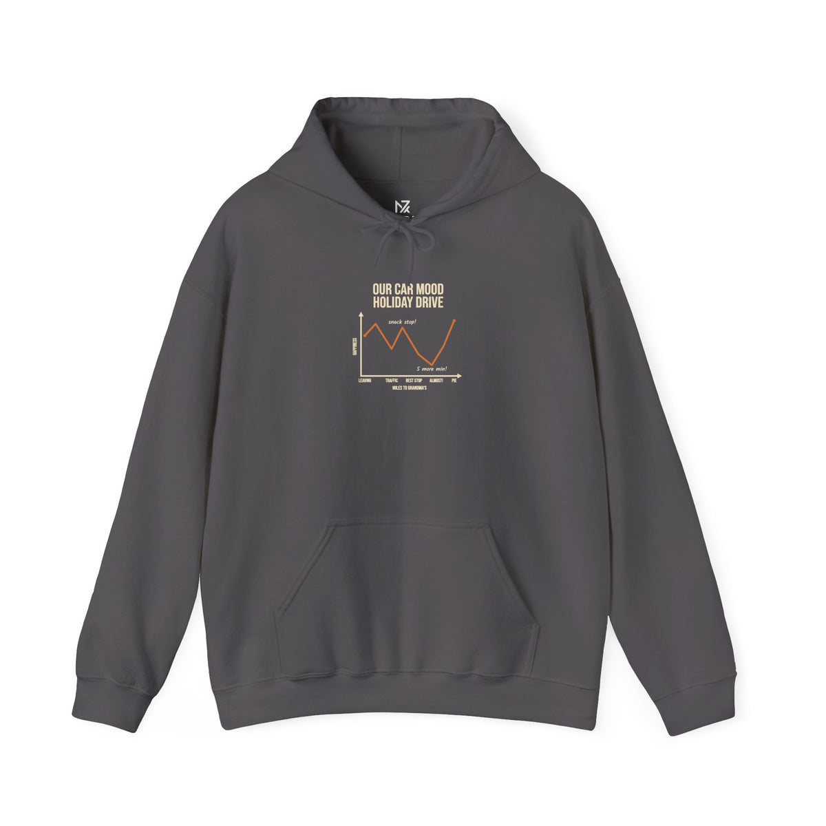 Funny Graph Shirt Hoodie | Funny Chart Hoodie, Road Trip Gift, Minimal Chest Print