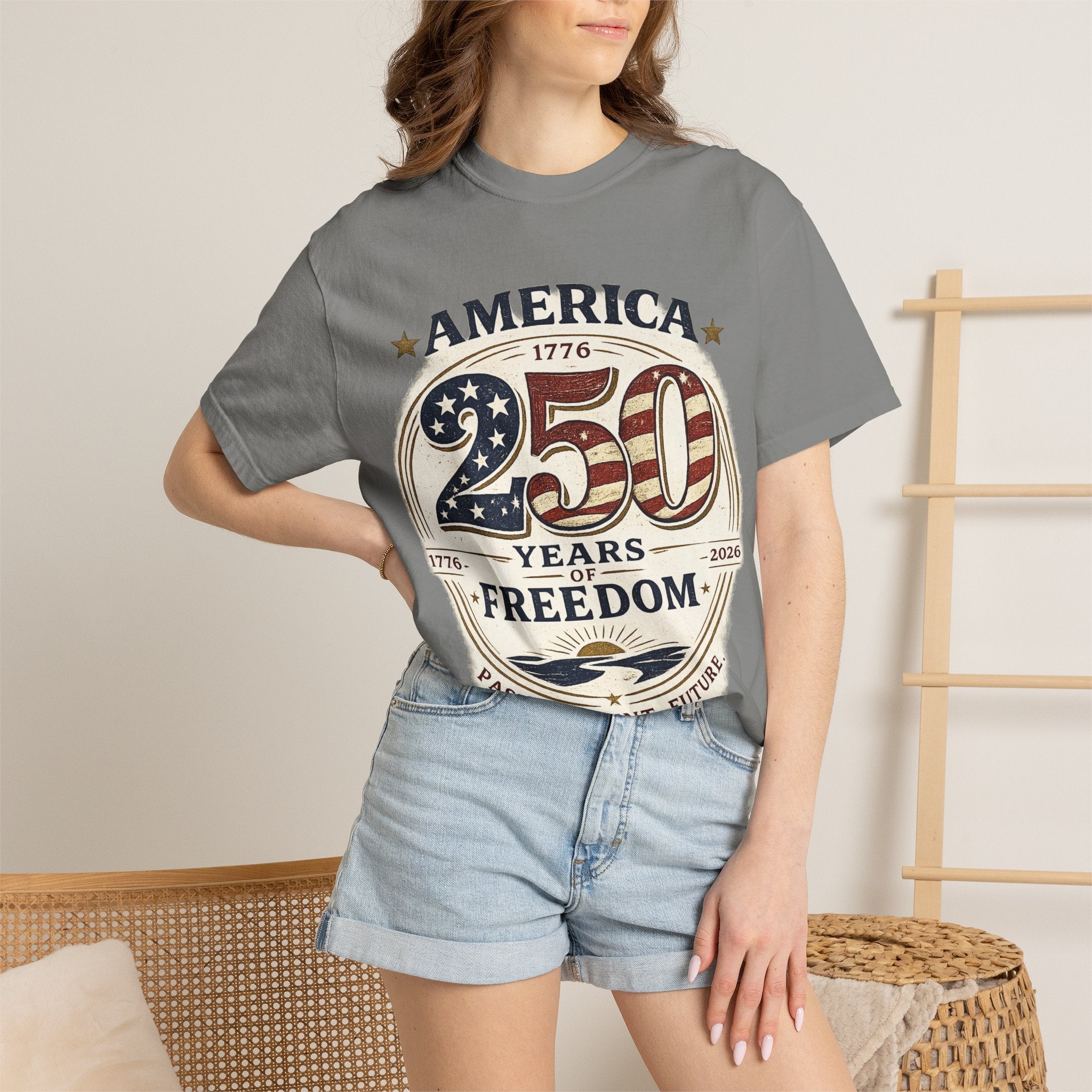 America 250 Years of Freedom T-shirt | 1776 2026 Patriotic Tee