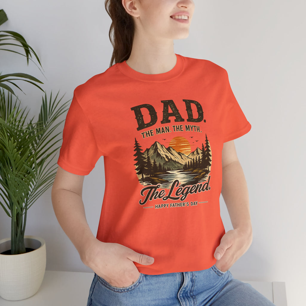 Dad The Man The Myth The Legend T-Shirt — Father’s Day Vintage Outdoor Tee