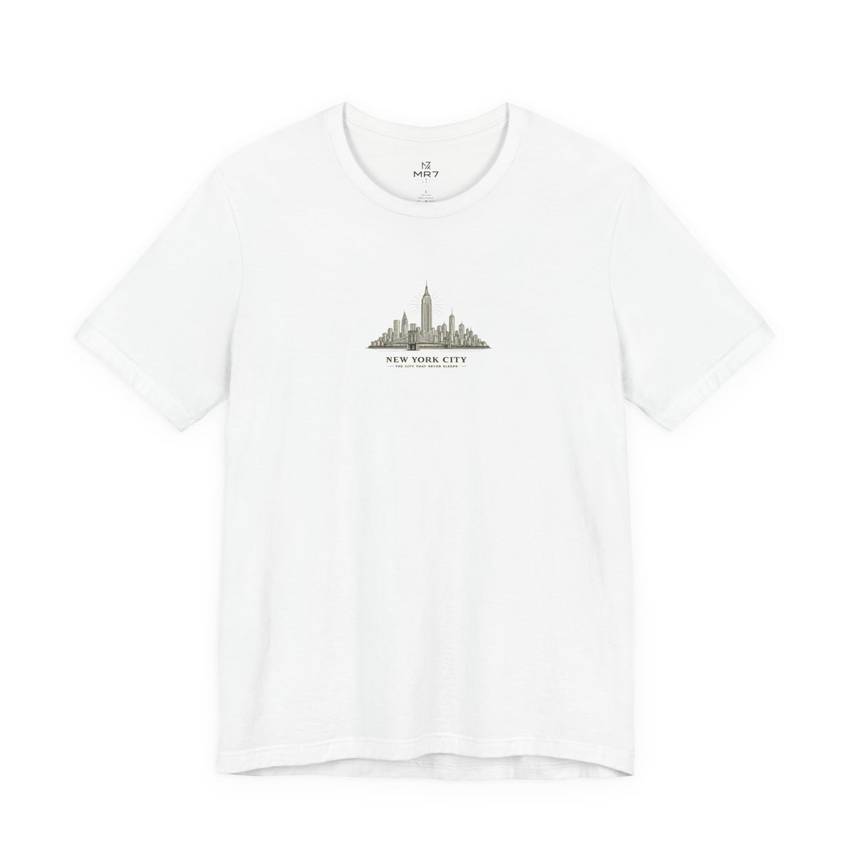 New York City skyline tee | Minimal NYC skyline T-Shirt