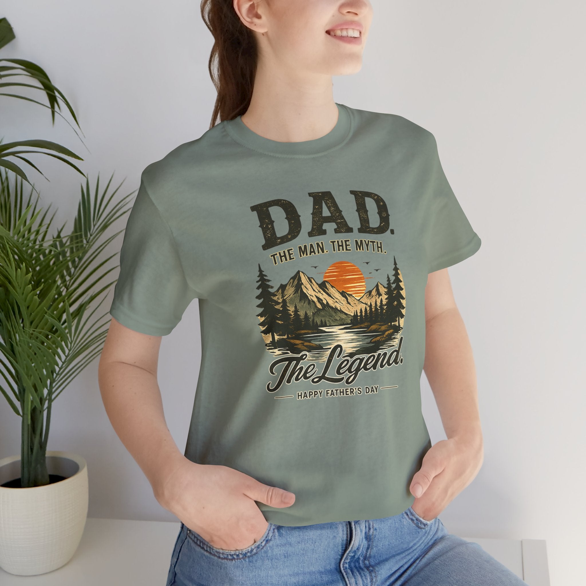 Dad The Man The Myth The Legend T-Shirt — Father’s Day Vintage Outdoor Tee