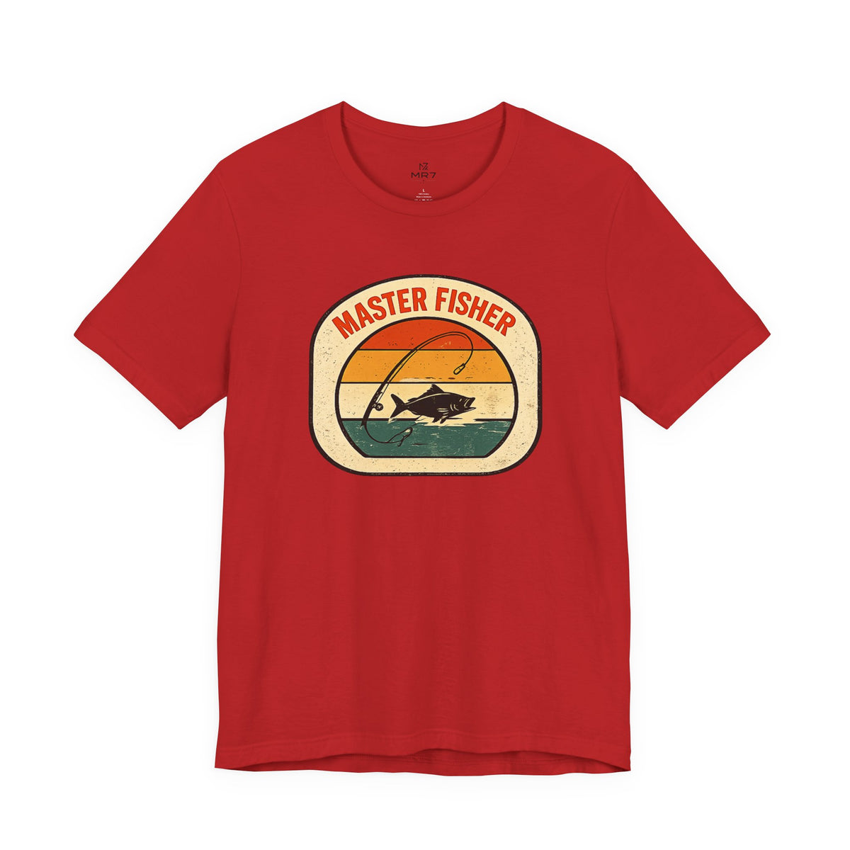 Master Fisher vintage sunset fishing T-Shirt | angler graphic tee
