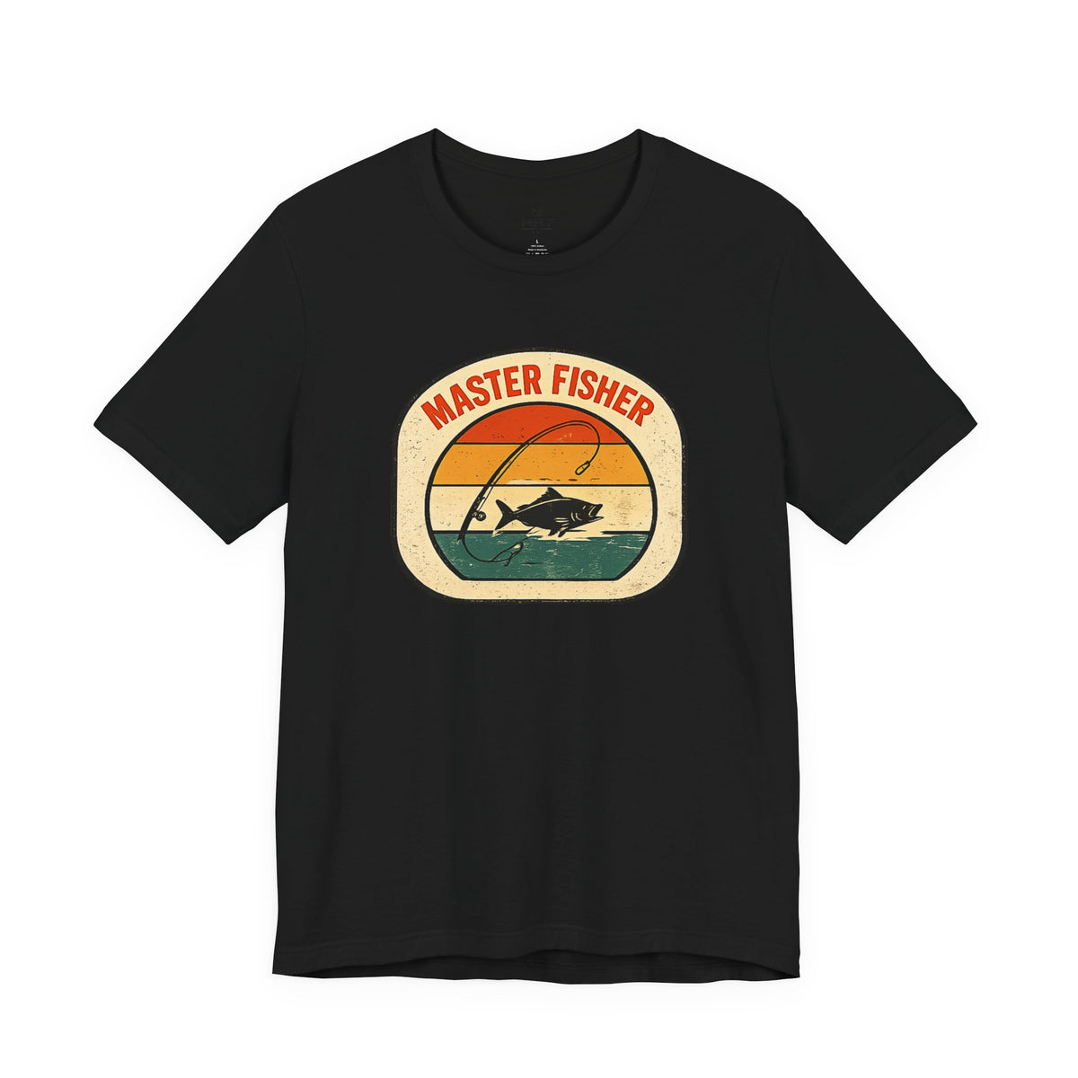 Master Fisher vintage sunset fishing T-Shirt | angler graphic tee