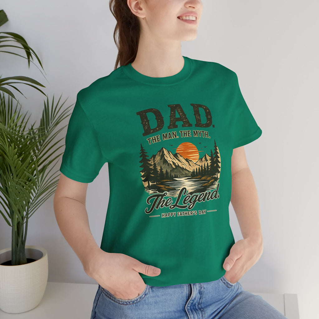 Dad The Man The Myth The Legend T-Shirt — Father’s Day Vintage Outdoor Tee