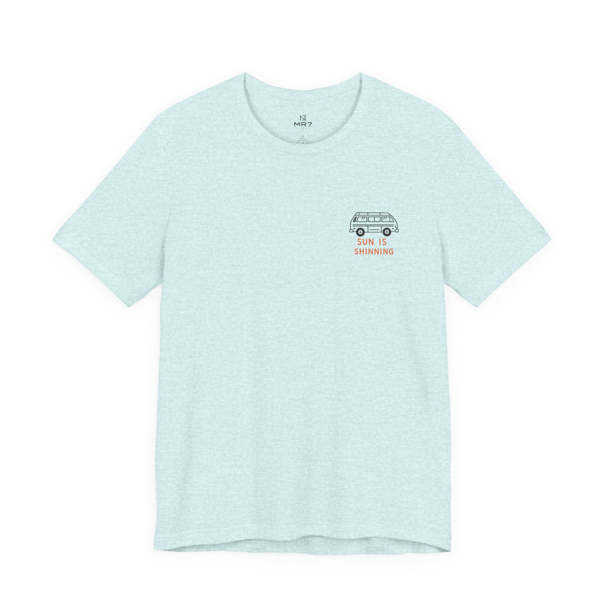Surf Van Illustration Tee | Surfing Camper Graphic T-Shirt