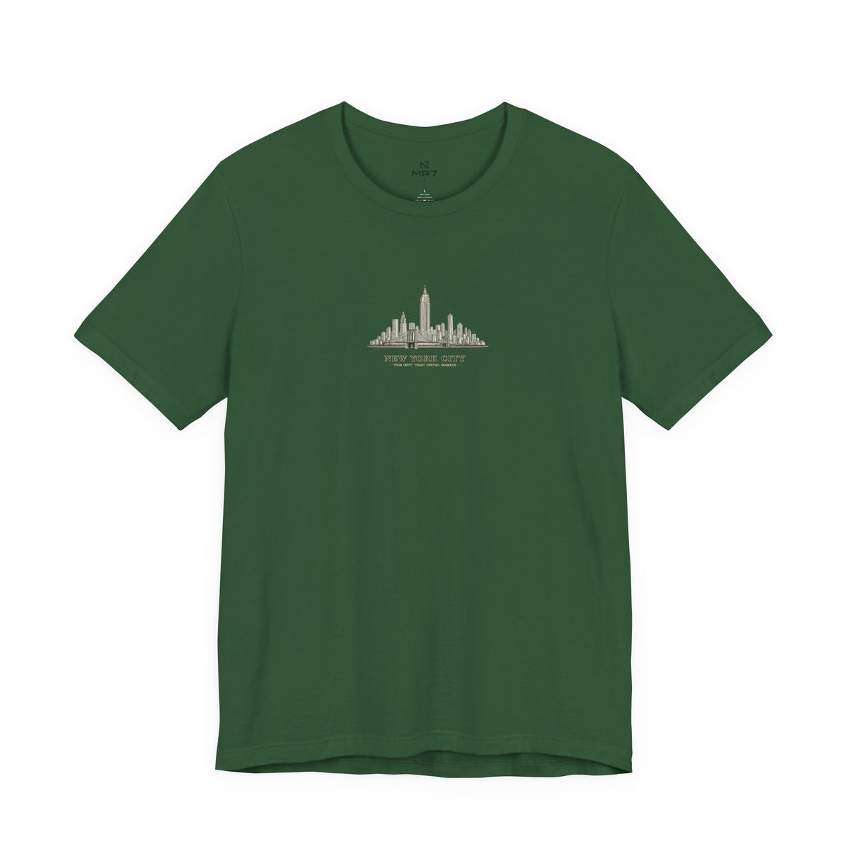 New York City skyline tee | Minimal NYC skyline T-Shirt