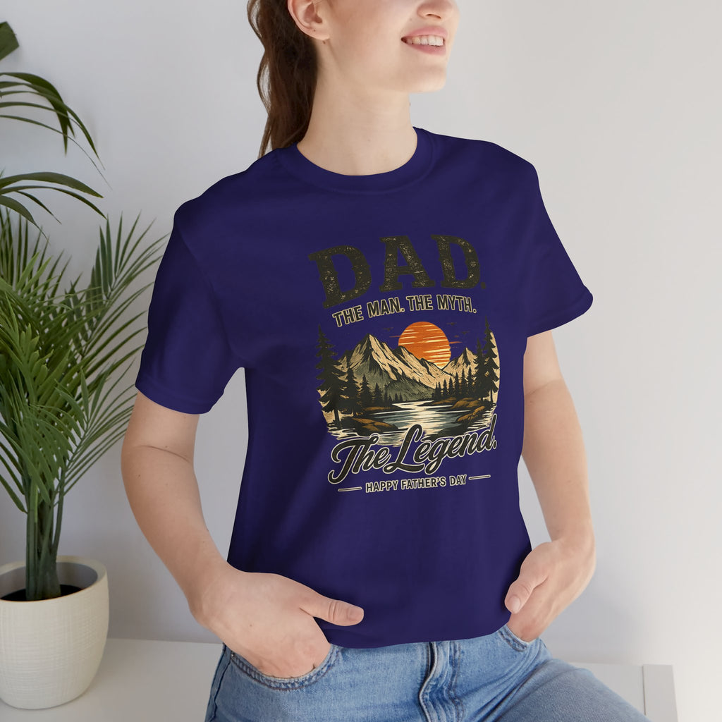 Dad The Man The Myth The Legend T-Shirt — Father’s Day Vintage Outdoor Tee