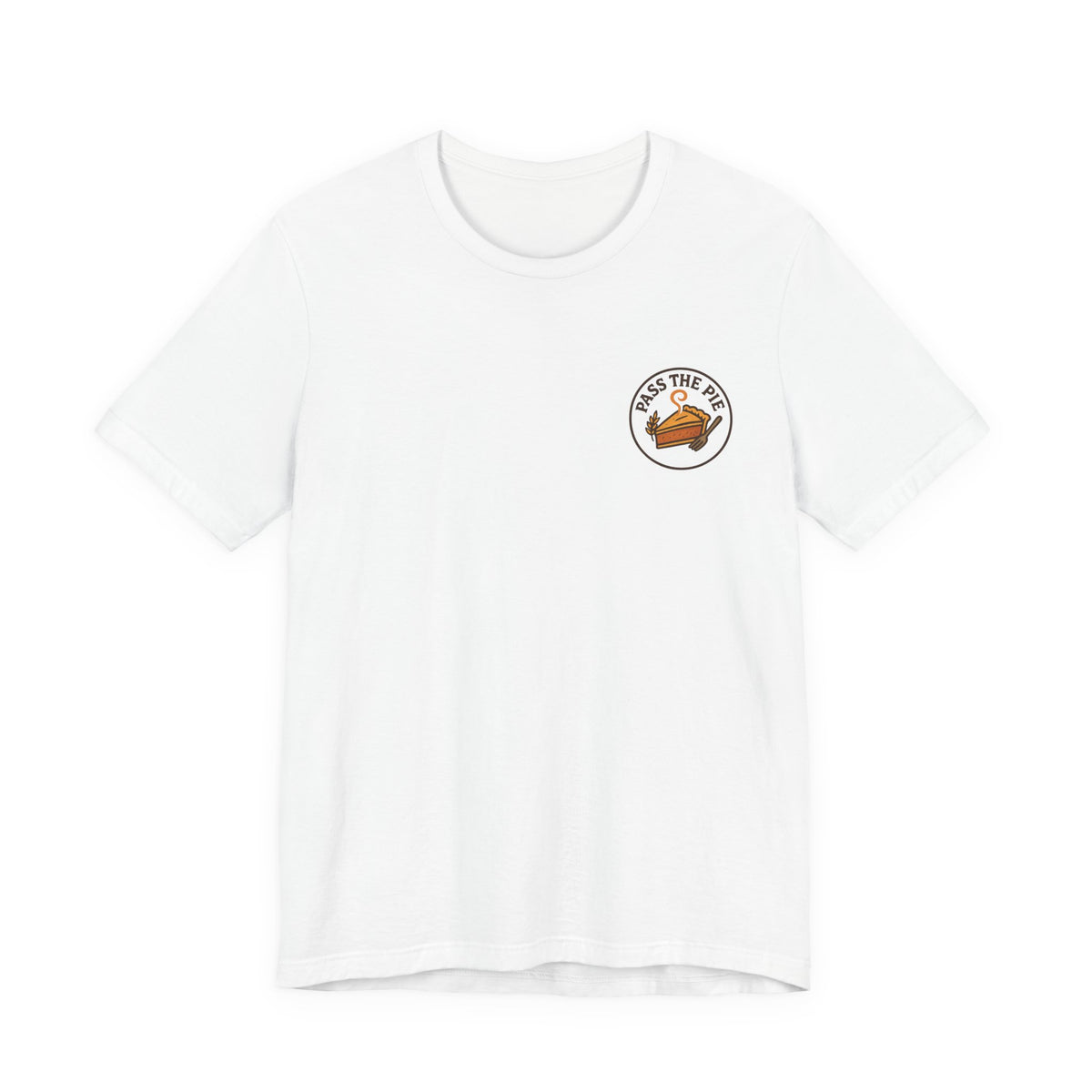 Friendsgiving Tee | Cozy Hostess Gift, Small Left-Chest Print