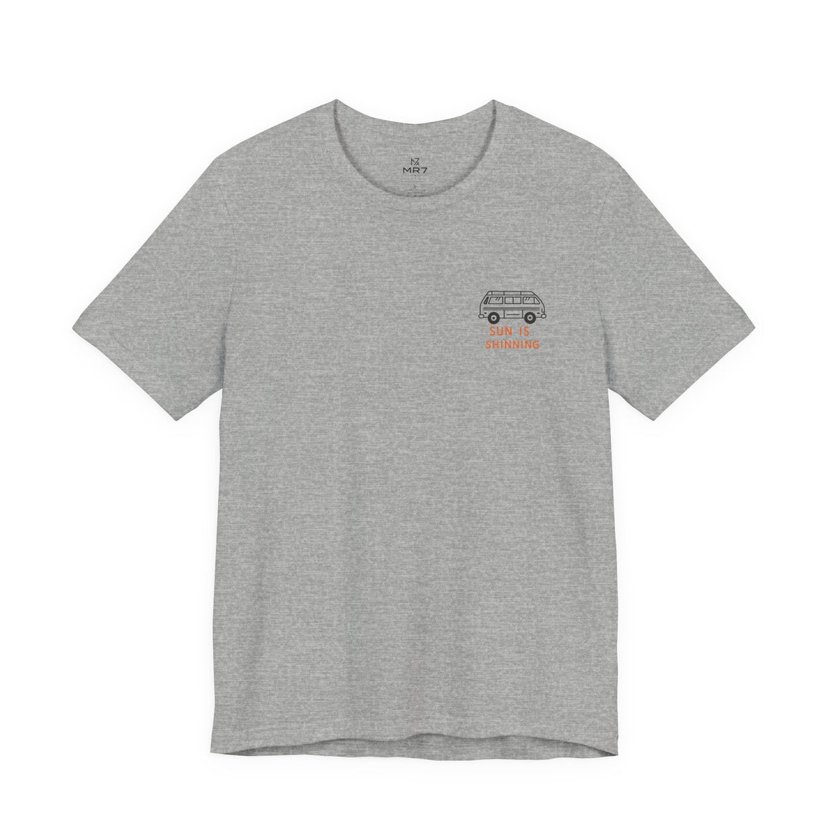Surf Van Illustration Tee | Surfing Camper Graphic T-Shirt